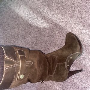 Guess Suede Stiletto Boots